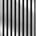 Acoustic Slat Wall Panel - Silver in bedroom setting