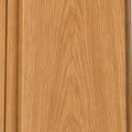 Oak composite exterior cladding close up