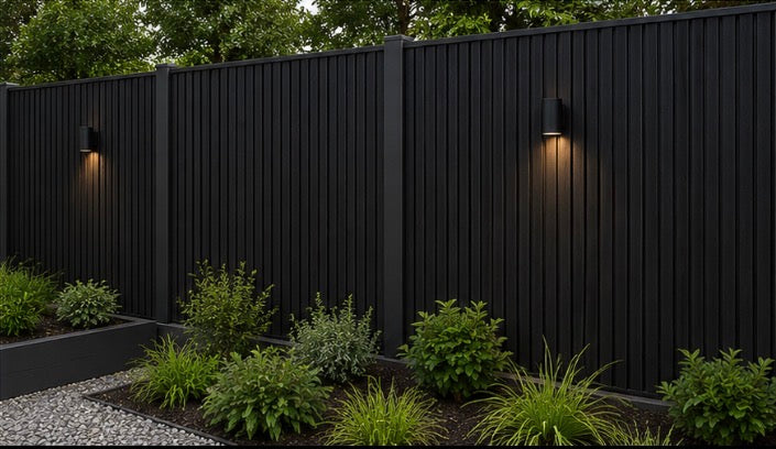Black 73E | 290cm | Outdoor Wall Panel
