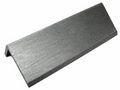 Metallic Light Grey wall panel trim corner piece