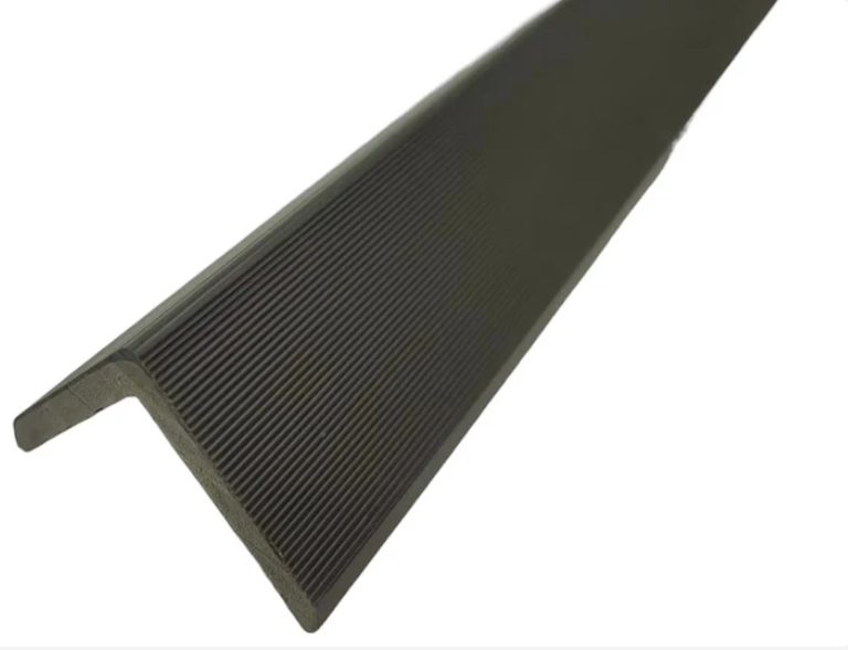 Dark Brown outdoor trim angled view